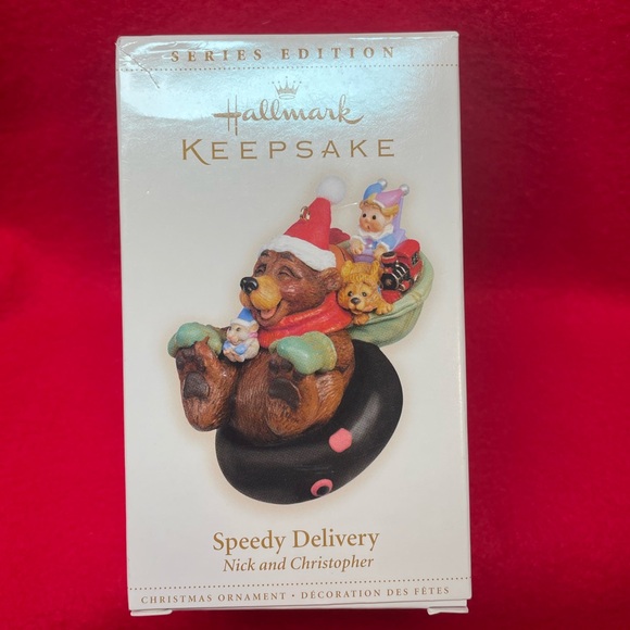 Nick and Christopher 'Speedy Delivery' Hallmark Ornament - Picture 2 of 9
